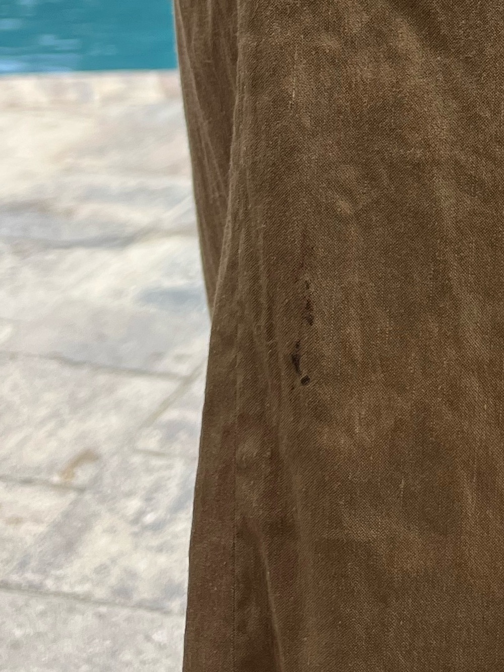 Piazza Sempione Brown Wide Leg Trousers IT 46 US 10 Made in Italy - Picture 4 of 12